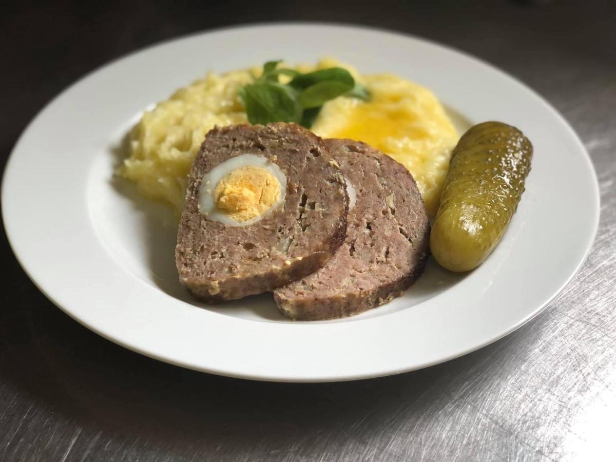 Penzion U Modreho Slona Frantiskovy Lazne Luaran gambar