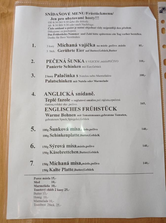 Penzion U Modreho Slona Frantiskovy Lazne Luaran gambar
