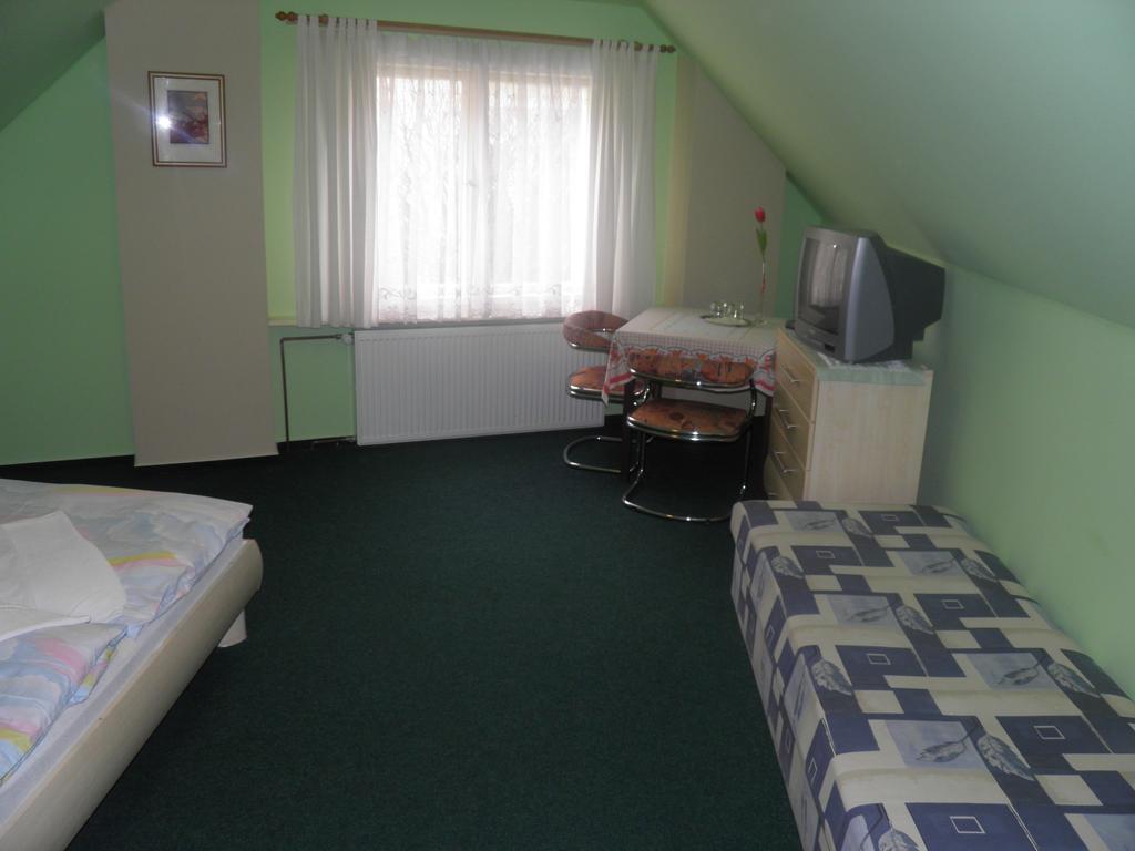 Penzion U Modreho Slona Frantiskovy Lazne Luaran gambar